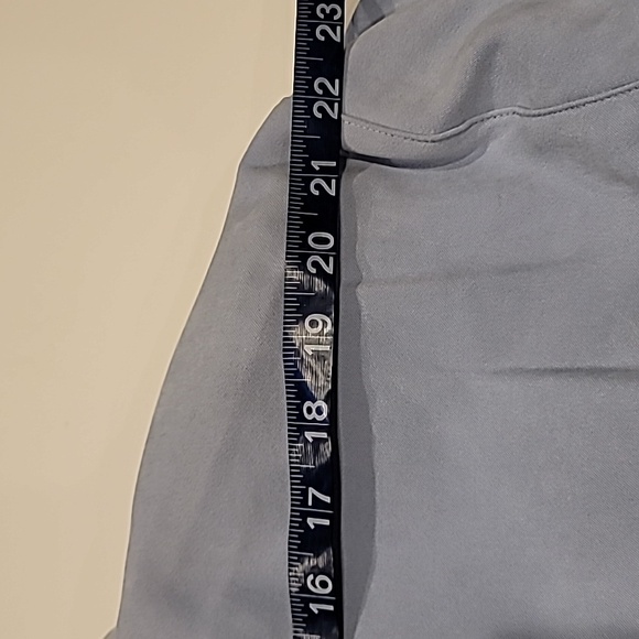 Alfred Dunner Ultra Suede Embroidered Patchwork Zippered Jacket Baby Blue 24W - Picture 14 of 15